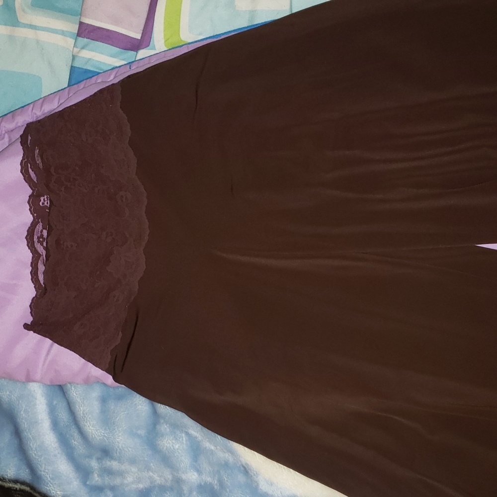 Gaucho pants , brown youth size large